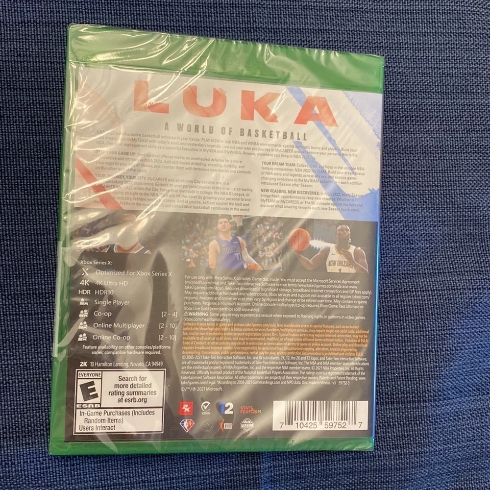 NBA xbox series